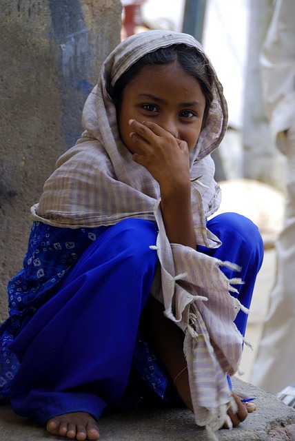 A shy dog hiding, then a confident dog performing a trick